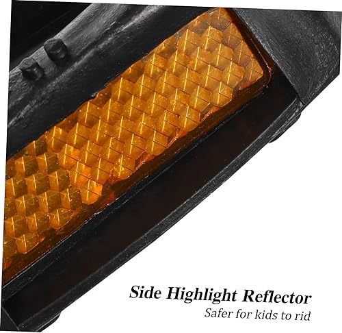 Miniatura 5 de INOOMP 1 par de pedales de bicicleta para niños, pedales de bicicleta de montaña, pedales de plataforma de bicicleta, pedales de eje para niños,