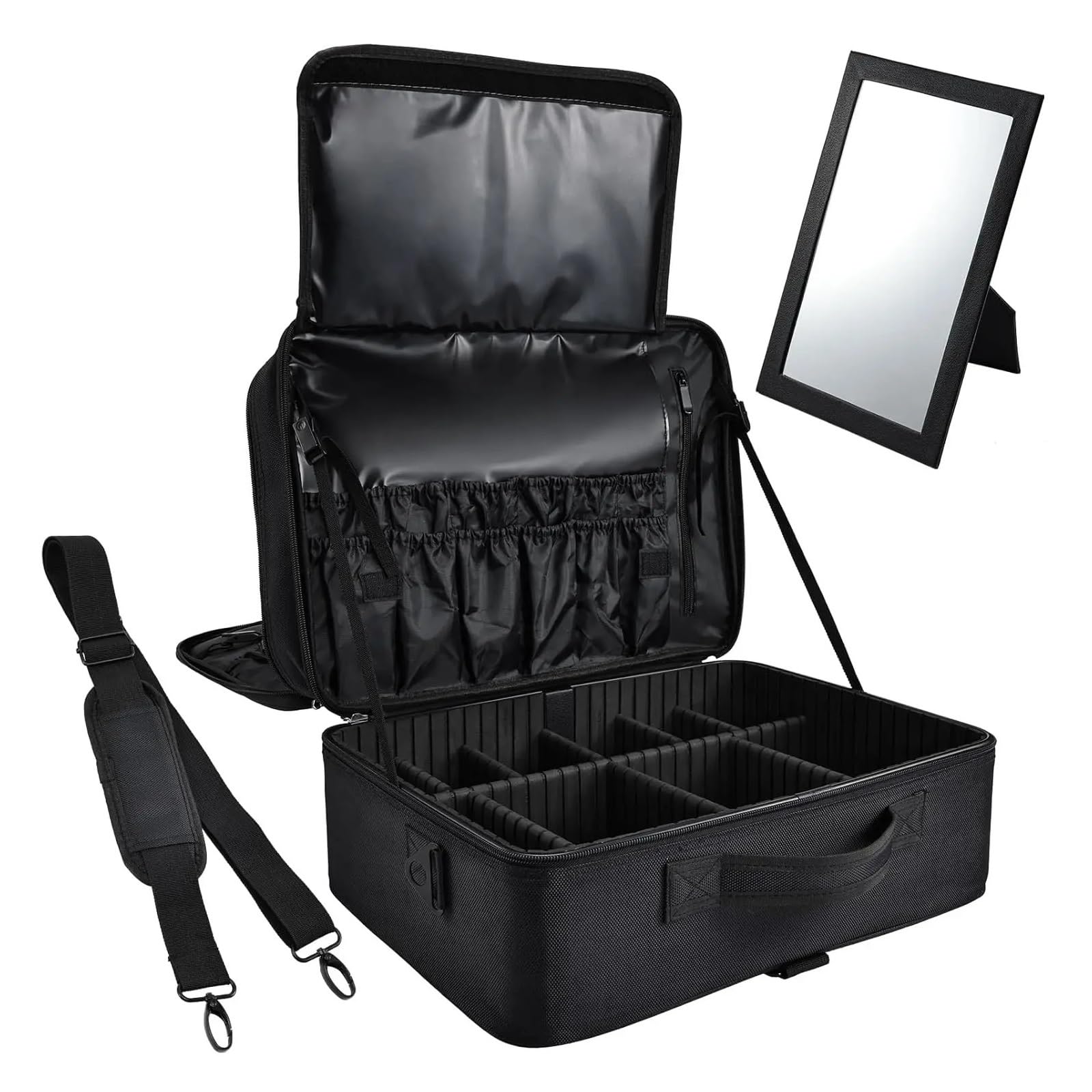 Sac organisateur pour vernis à ongles fini le désordre avec cette trousse 3 couches