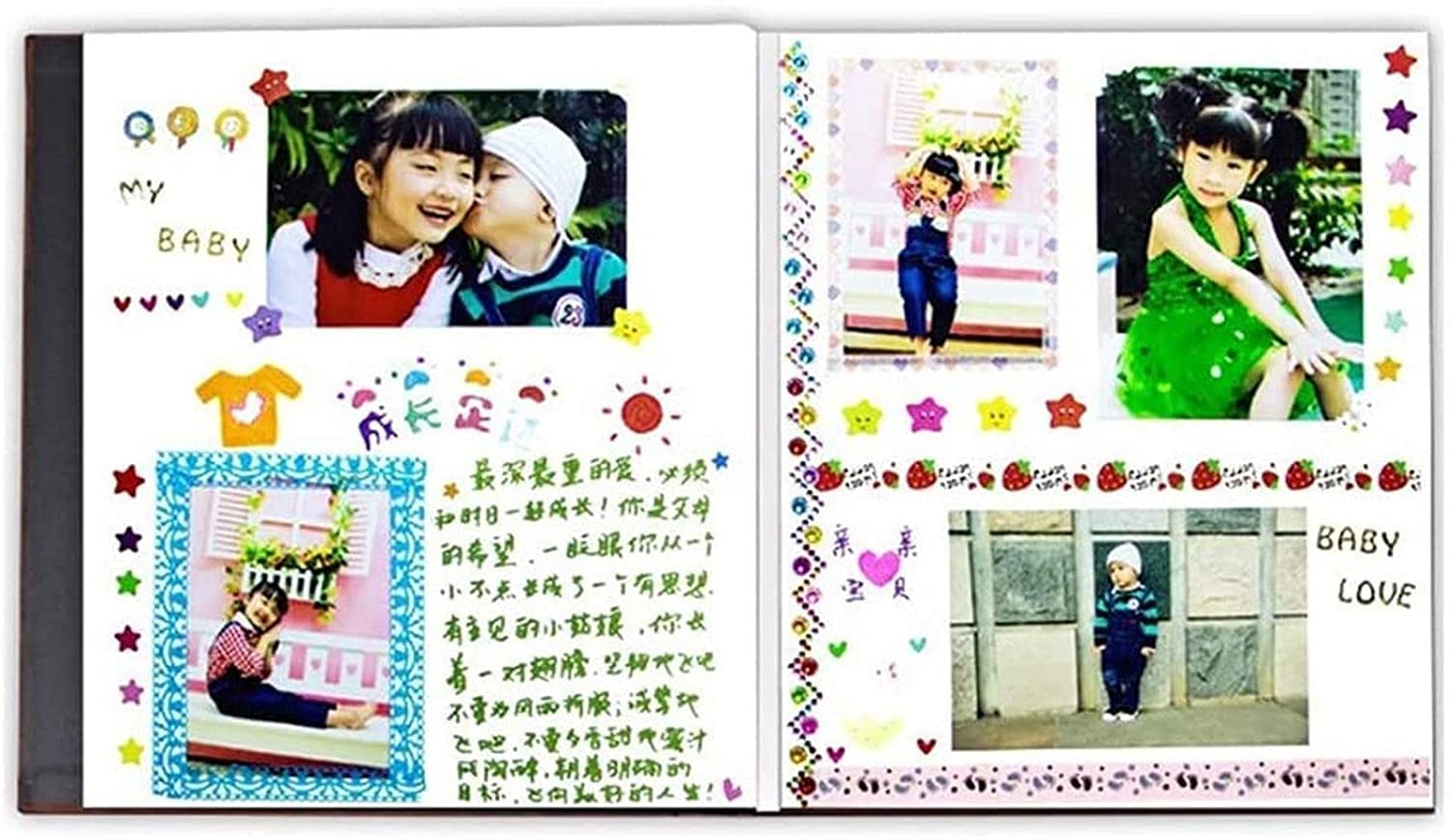 Album Fotografico Handmade. Fai da Te 4x6 5x7 8x10 Foto di Qualsiasi Dimensione Nuziale Foto Album Immagine Libro Famiglia Album Scrapbook Album