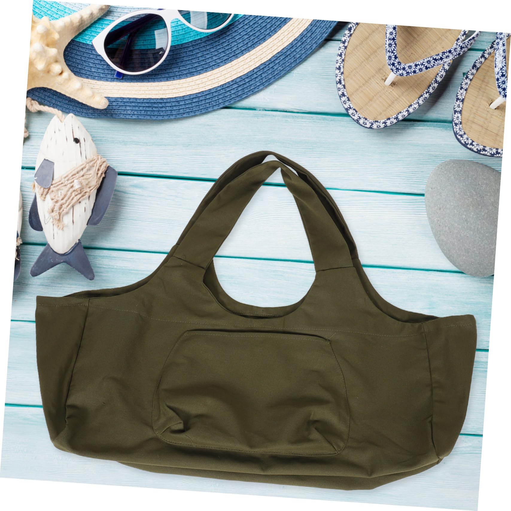 SUPVOX Bolsa y Accesorios para Mujer Ligera Gran Capacidad de Lona de Yoga para Llevar Esterilla en Actividades Deportivas