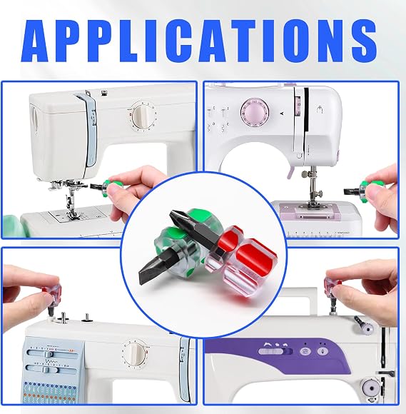 2 Pcs Sewing Machine Screwdriver