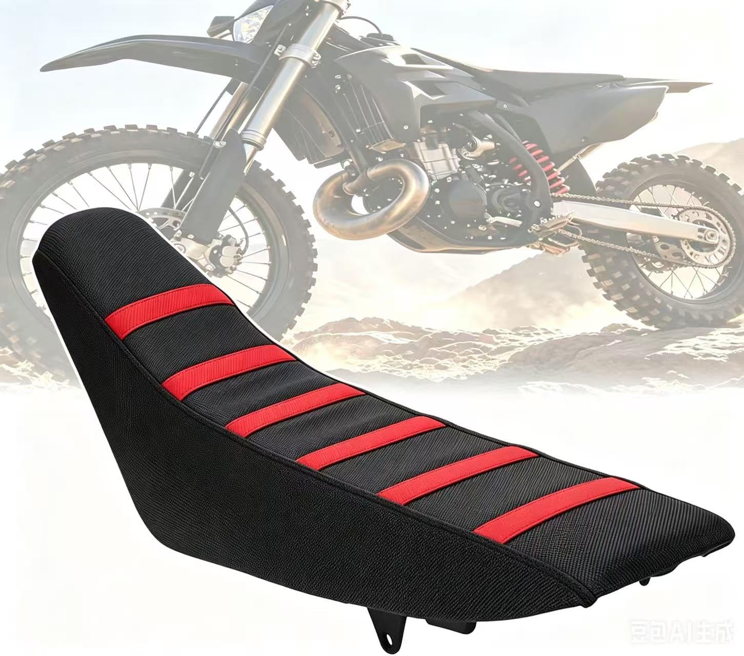 Pokrowiec Siedziska Motocross Dla Sherco 300 SEF Factory 4-Stroke 2018-2026, Teksturowany PVC