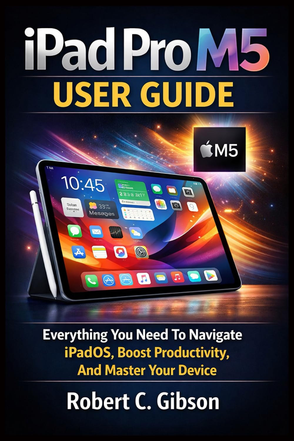 IPAD PRO M5 USER GUIDE: Everything You Need To Navigate iPadOS, Boost Productivity, And Master Your Device