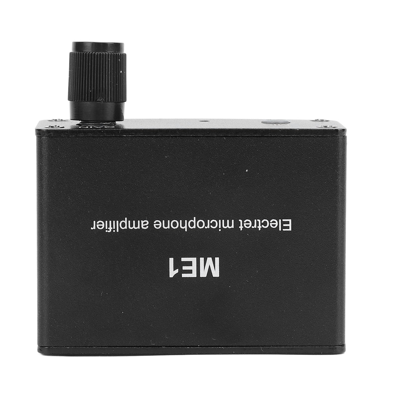 Amplificateur de Microphone à Condensateur - Préampli Son avec Gain Réglable 0-20dB - Entrée 3,5mm pour Casque