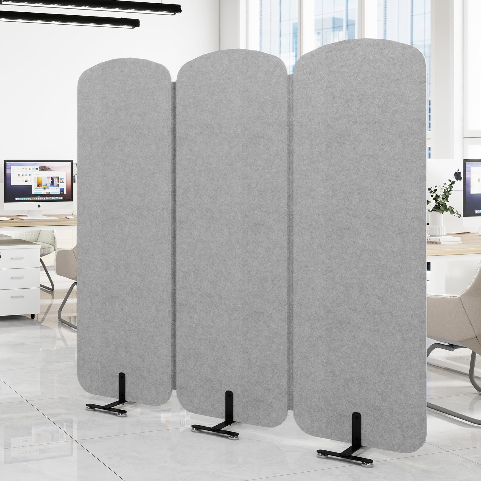 Natwind 3-Panel Portable Room Divider