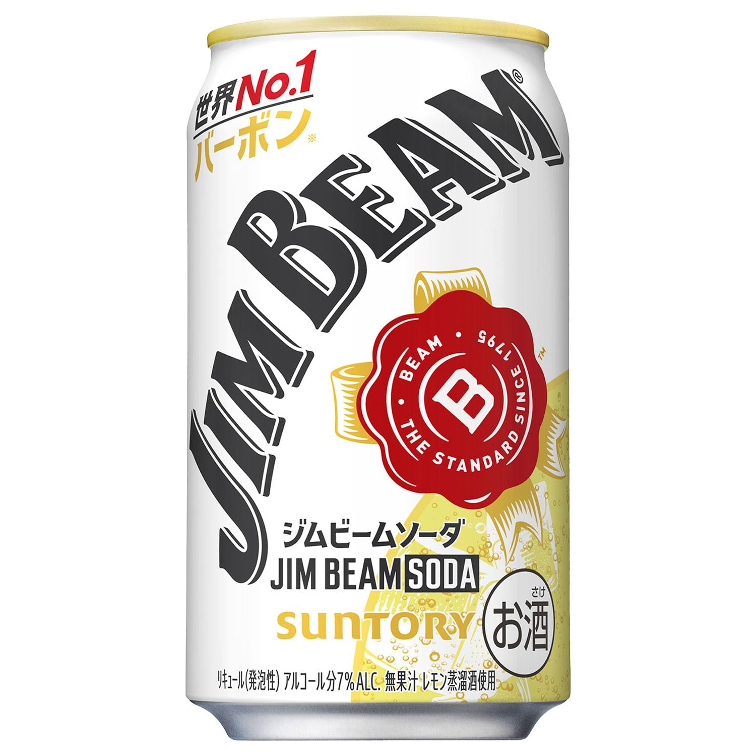 Amazon.co.jp: Jim Beam ジムビーム ソーダ 350ml×24本 [サントリー