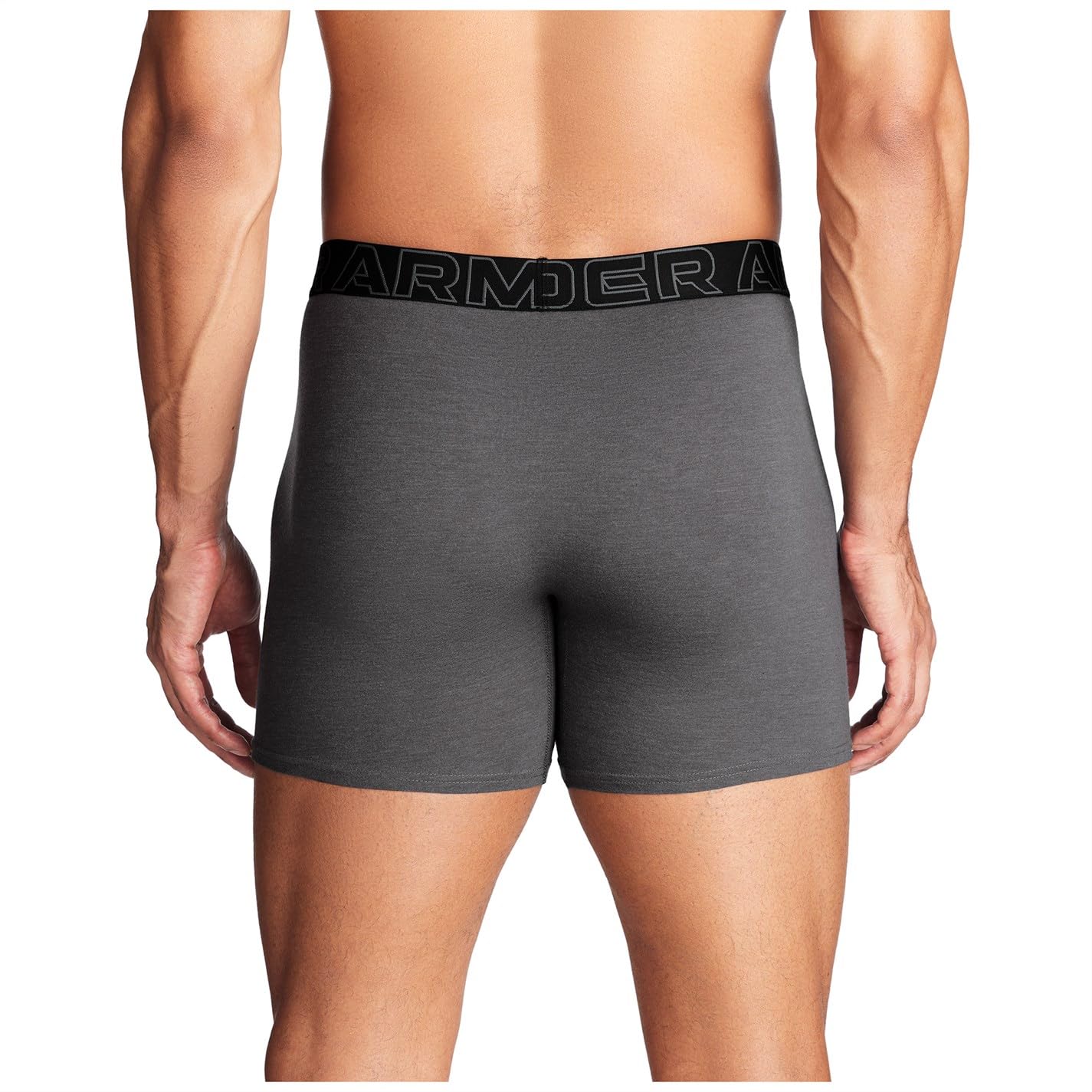 Under Armour Lot de 3 Boxers pour Homme en Coton Performance, Longueur Jambe 15 cm – Respirant, évacuation de l’humidité, Toucher Doux, Confort Toute la journée