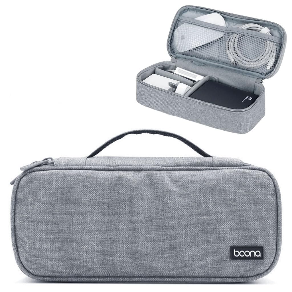 Gadget Organizer Case, Electronics Organizer Bag Travel Organizer for Men, Laptop Charger Pouch Tech Gadgets Carry Bag for Charging Cable, Charger Adapter, Power Cord, Power Bank, Hard Disk, USB Drive (B0CHB3G95R) Amazon Price History, Amazon Price Tracker