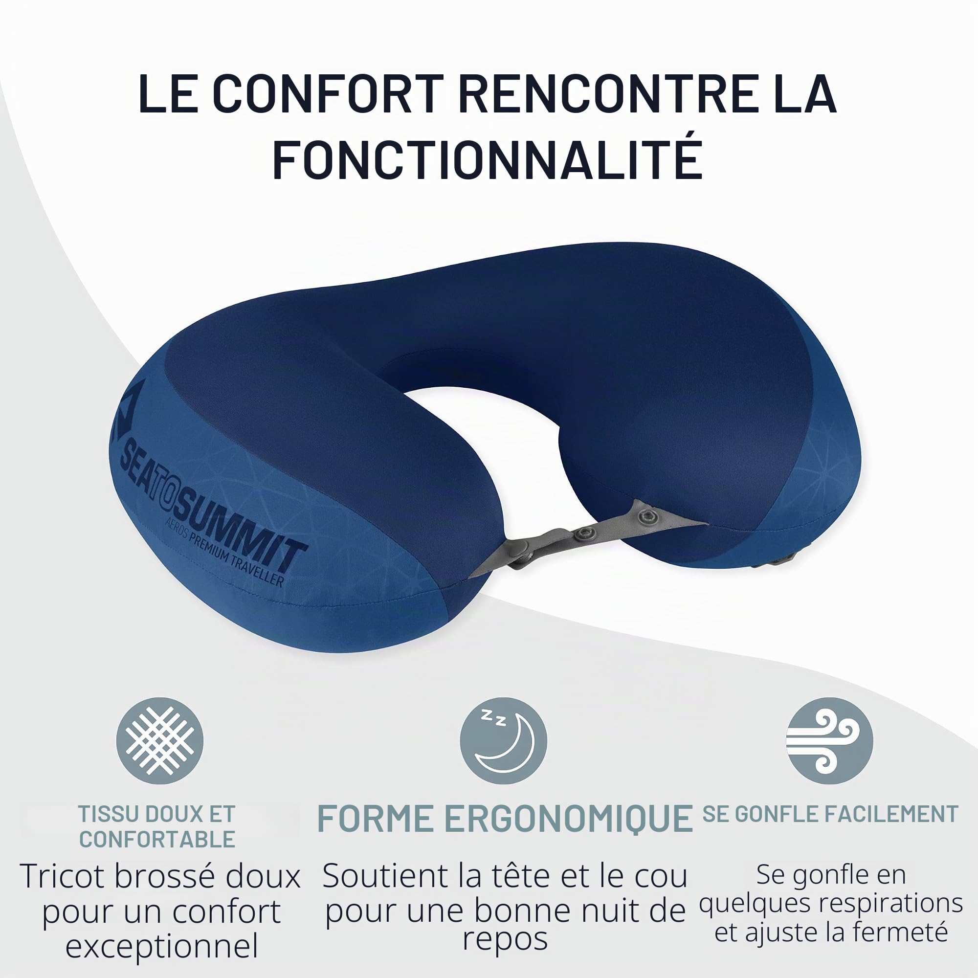 Sea to Summit Aeros Premium Traveller Pillow Coussin