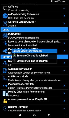 Air Receiver - UPnP DLNA Pro Media Screen mirroring app for kindle fire phones and tablets