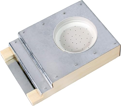 VIVO Alimentador de entrada de Boardman de madera ligera de apicultura para colmenas BEE-V110