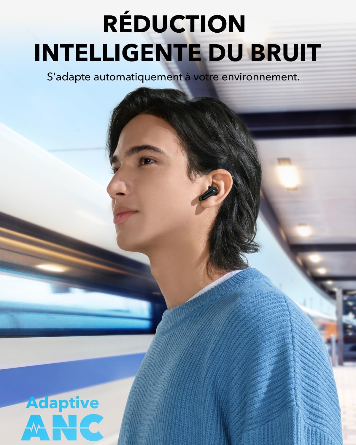 Soundcore de Anker P40i Auriculares Bluetooth con Cancelación de Ruido