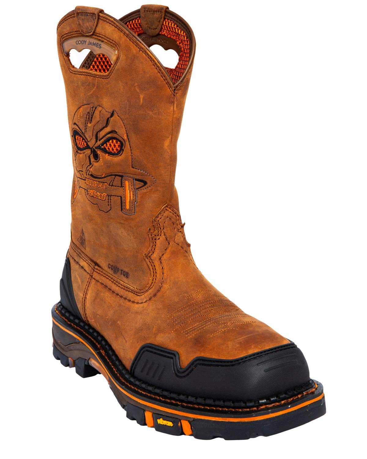 Cody James Mens 11 Decimator Western Work Boot Nano Composite