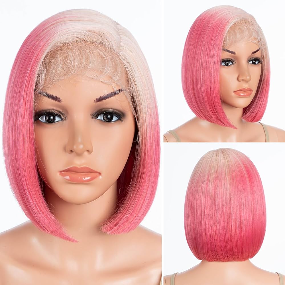 Bob Amazon.com: Wiggy Mermaid Pink Bob Wig for Ootori Emu