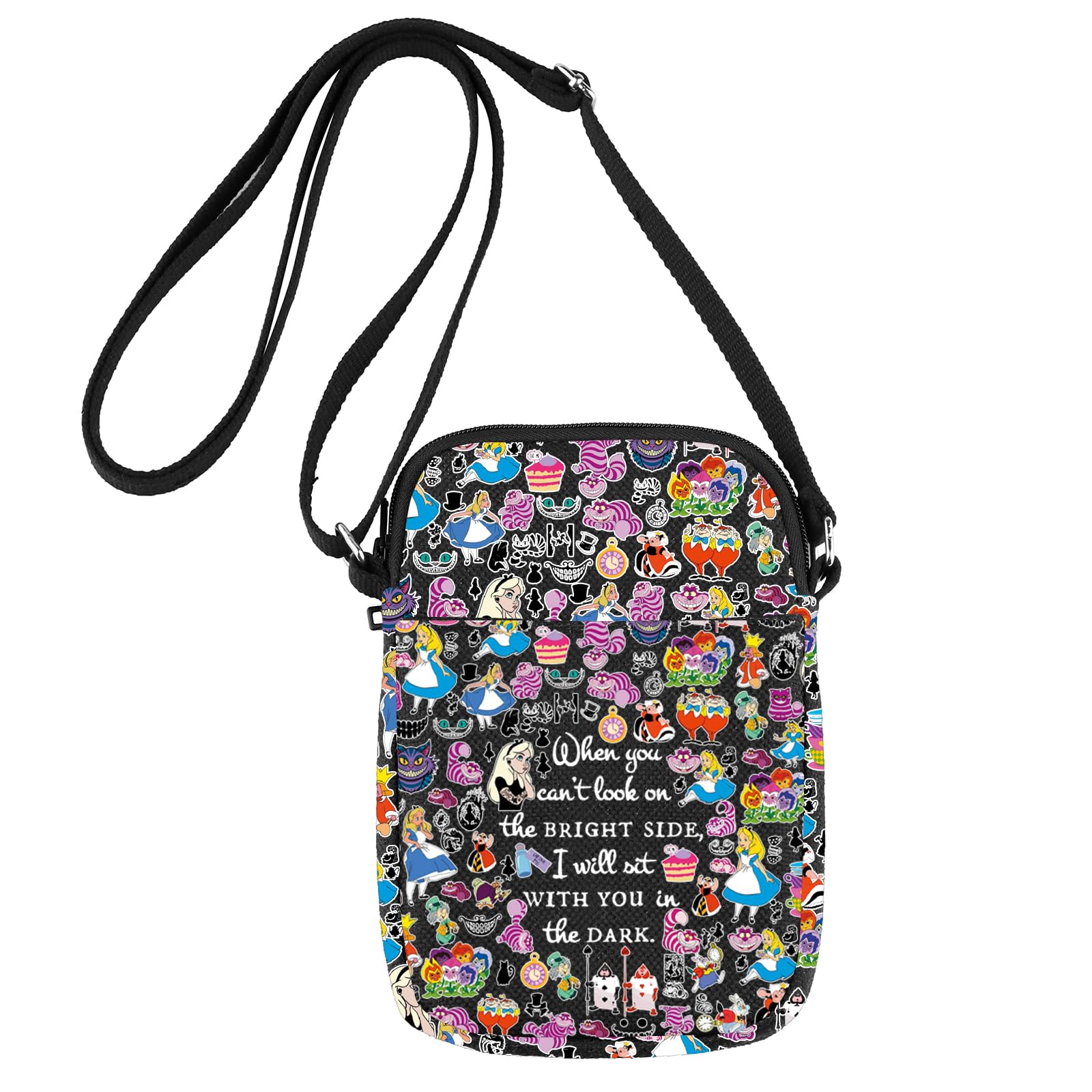 JNIAP Fairy Tales Crossbody Bag Fairy Princess Gift Fairy Tale Lover Gift Cartoon Fans Gift Fairy Princess Shoulder Bag ﻿