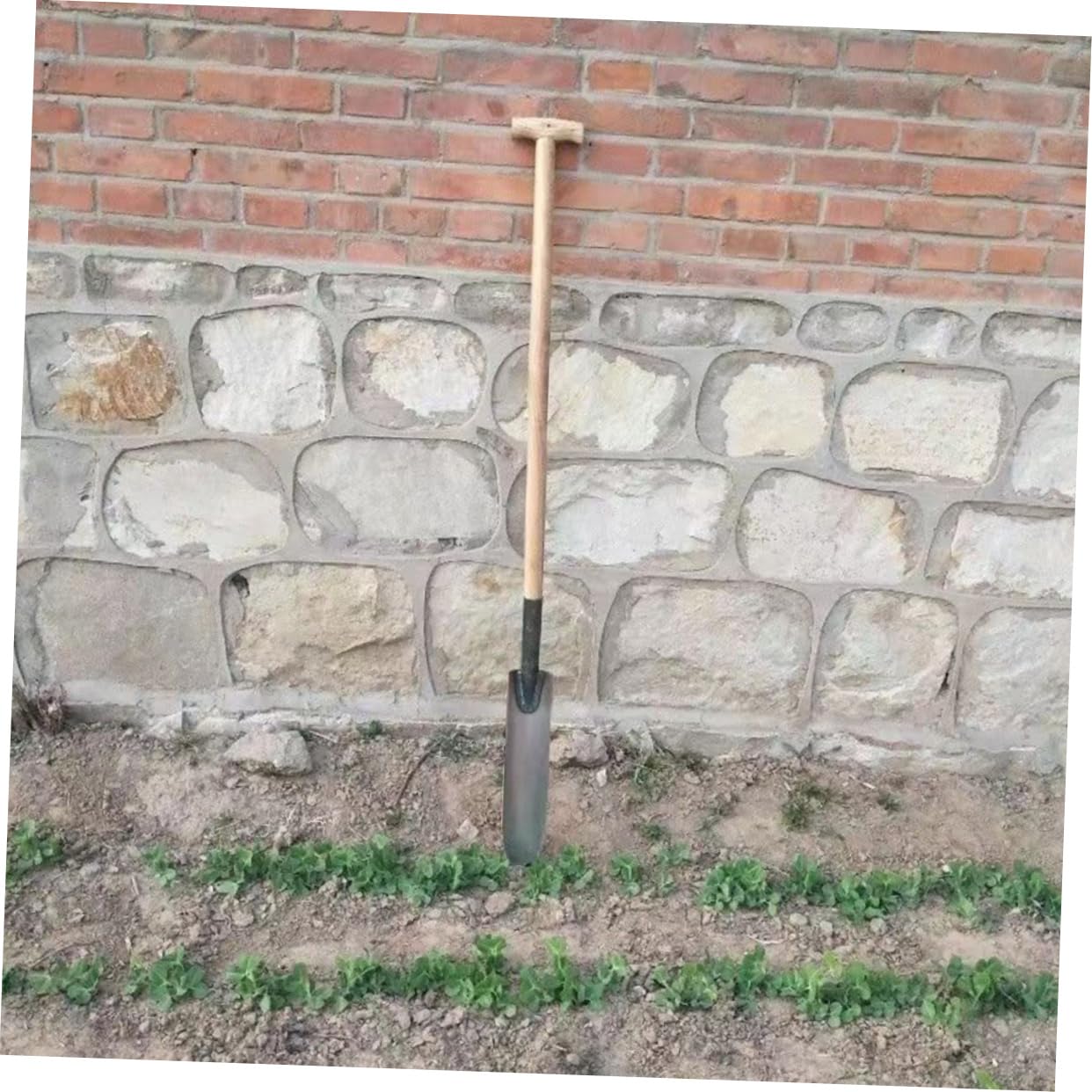 Abaodam Metall Gartenschaufel Zum Graben Und Pflanzen Outdoor Bodenwerkzeug Kompakt Robust Und Komfortabel Für Garten Hof Und Landwirtschaft