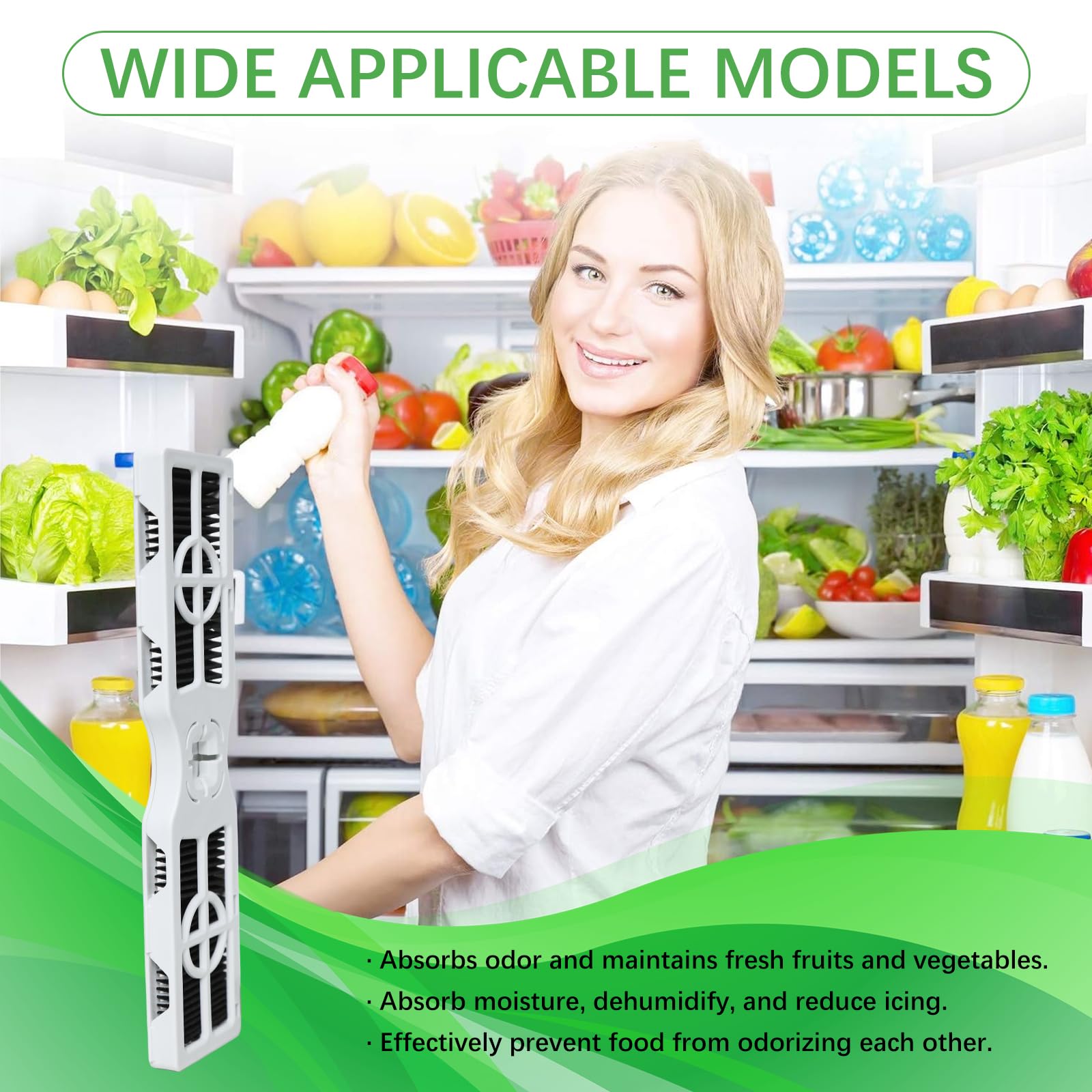 Aazon.co: 3 Pack FRGPAAF2 PureAir AF-2 Air Filter, Refrigerator Air