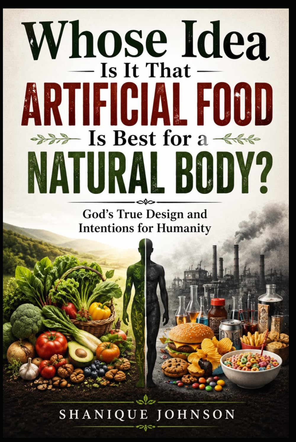 Whose idea is it that artificial food is best for a natural body?: God’s True Design and Intentions for Humanity