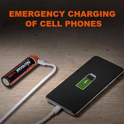 Miniatura 6 de Batería de litio recargable USB de 3.7V 3200mAh para linternas, faros, luces de bicicleta, altavoz Bluetooth, etc