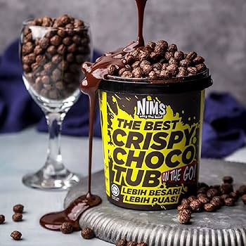 Amazon | NIMS(ニムス) CRISPY CHOCO TUB - COCO BALLL - クリスピー