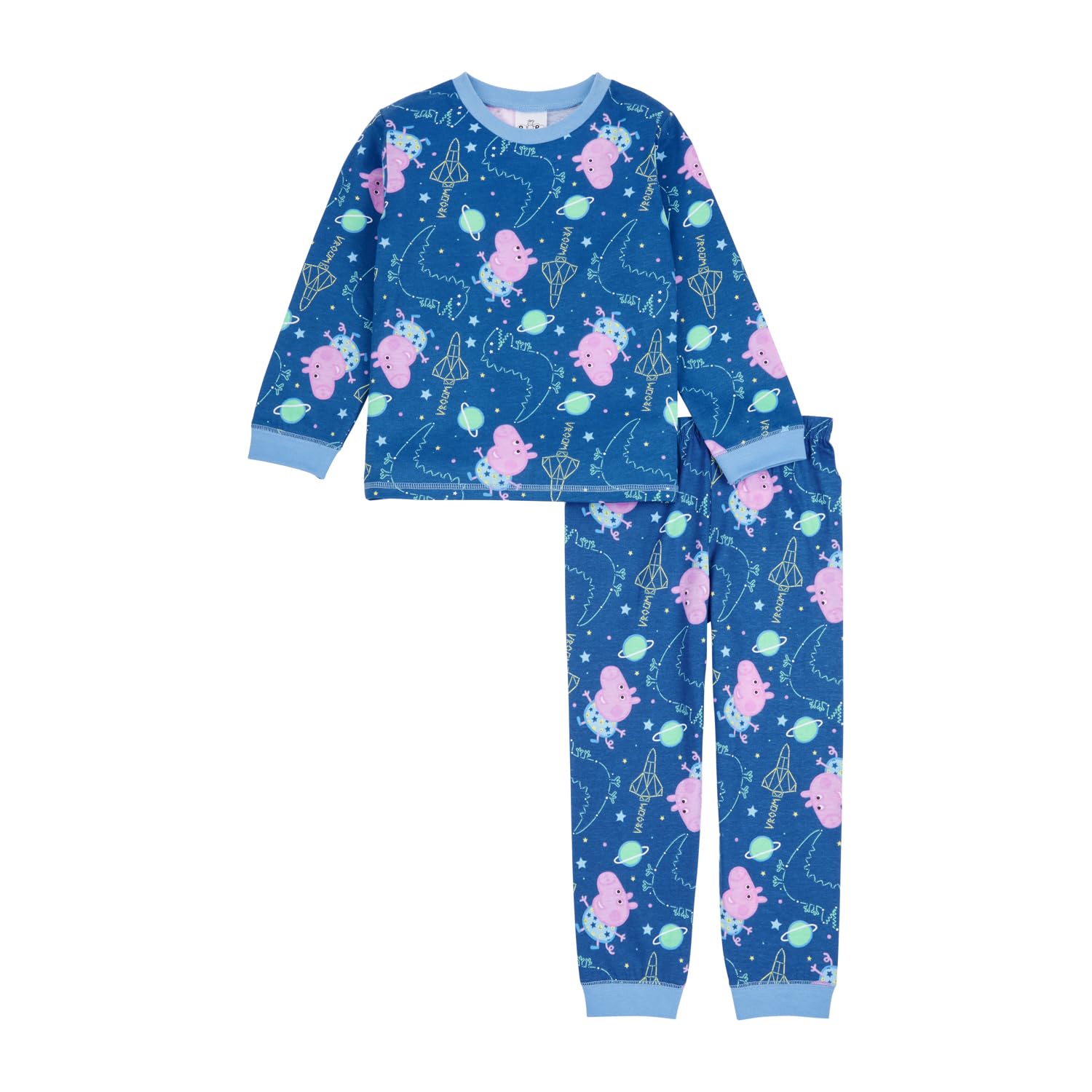 George Pig Boys Pyjamas Pjs Set, Official George Pig Merchandise