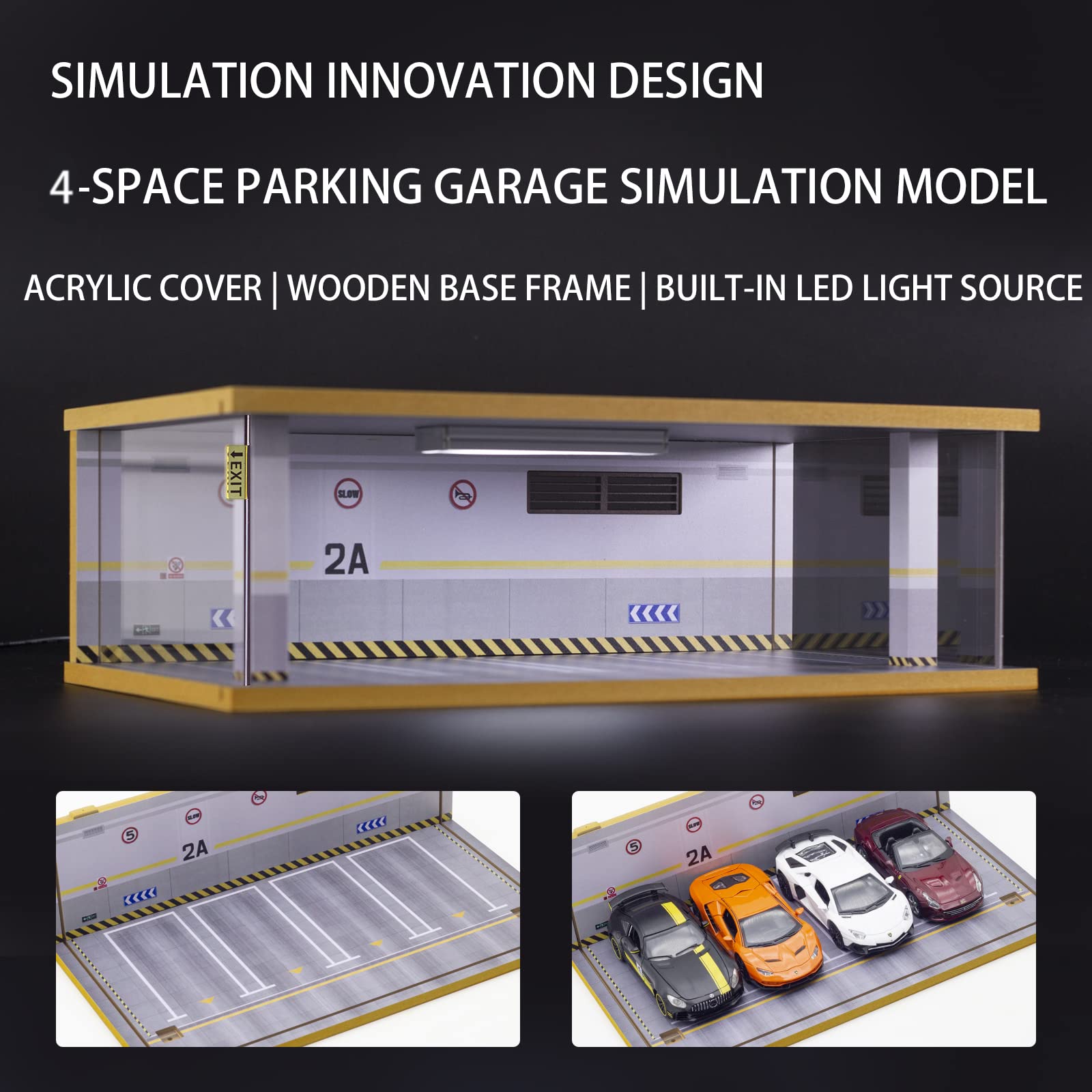 Amazon.co.jp: SIKIVOT モデルカーディスプレイケース モデル