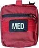 Rescue Essentials Rip-Away Chest Pouch EmptyRed
