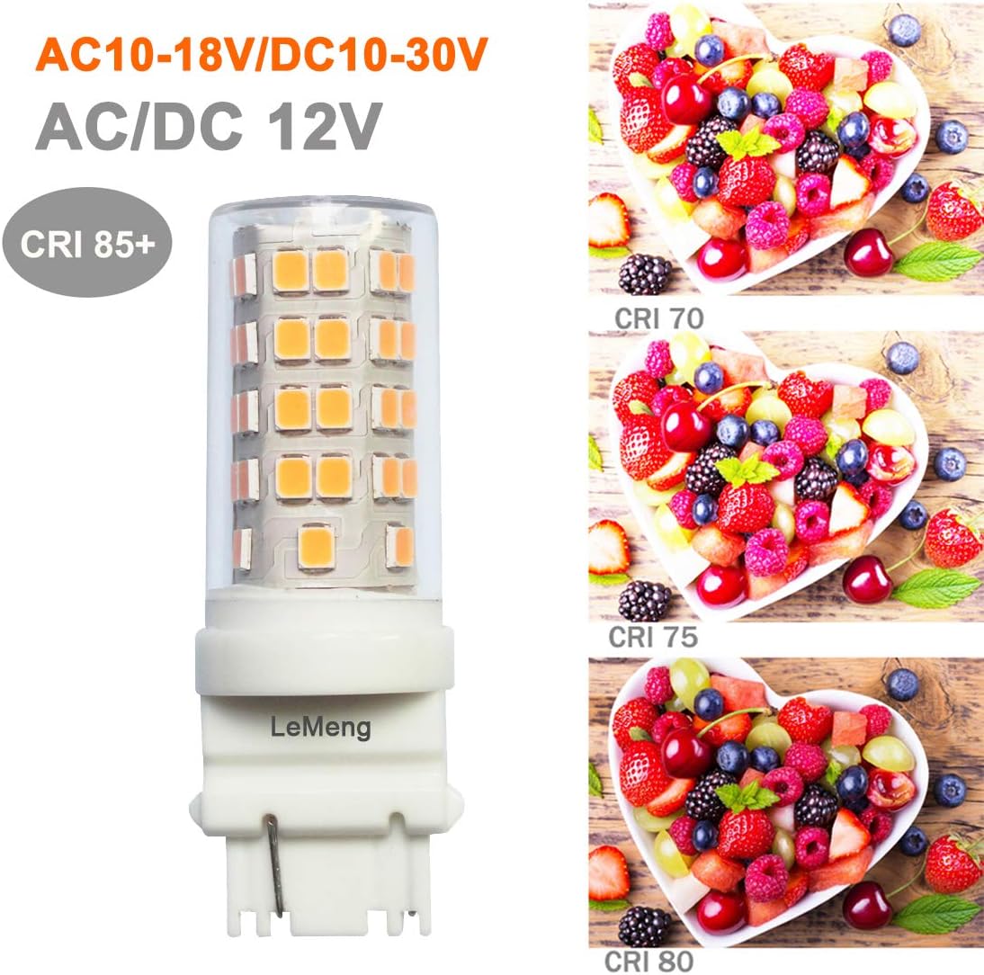 Get Special Price LeMeng 5Watt S8 3156 Wedge Base LED Light Bulb 12VAC/DC Low Voltage(2700K Warm White) 500Lumens,35-50watt Halogen Equivalent,Outdoor Landscape Pathway Driveway Deck Step Paver Lighting-6 Pack Best Cyber Monday 🔥 LeMeng 5Watt S8 3156 Wedge Base LED Light Bulb 12VAC/DC Low Voltage(2700K Warm White) 500Lumens,35-50watt Halogen Equivalent,Outdoor Landscape Pathway Driveway Deck Step Paver Lighting-6 Pack