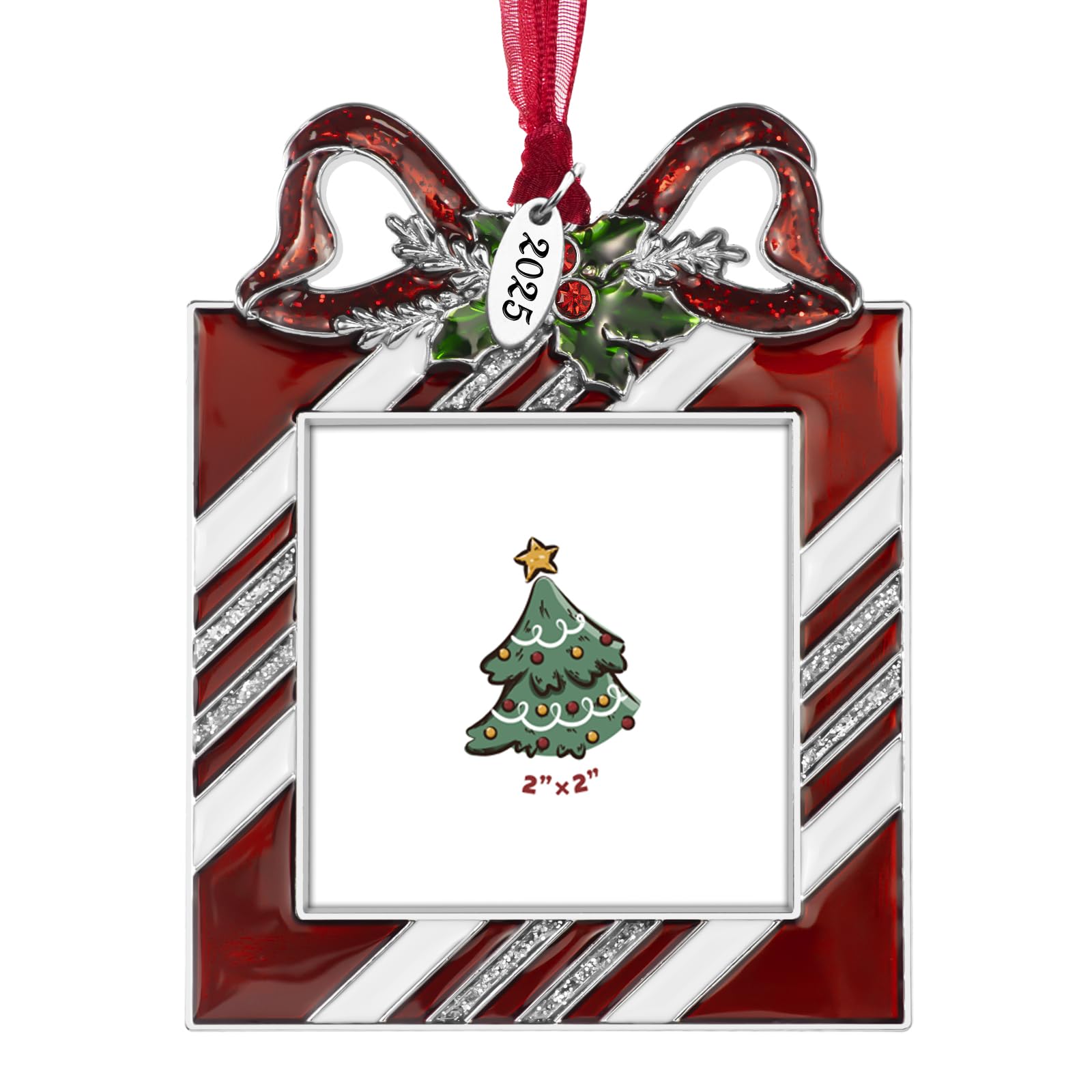 Amazon.com: Mulumu 2025 Christmas Tree Gift Bag Ornament Picture