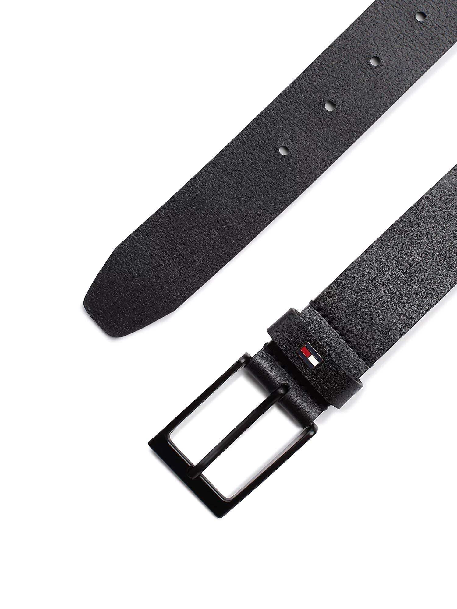Tommy Hilfiger Uomo Cintura Layton in Pelle