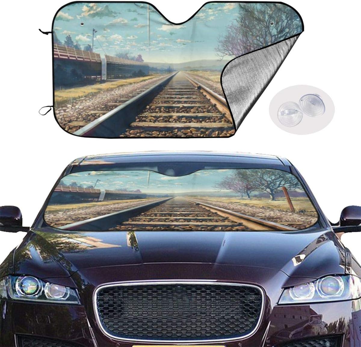 Amazon 鉄道 サンシェード 車 ガラス シェルター 遮光 断熱 簡単着脱 おしゃれ 人気 カーサンシェード 車 バイク 車 バイク Amazon 鉄道 サンシェード 車 ガラス シェルター 遮光 断熱 簡単着脱 おしゃれ 人気 カーサンシェード 車 バイク 車 バイク