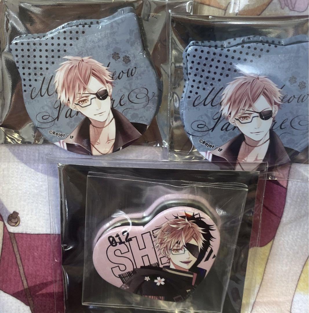 ディアラバ ハート缶バッジ 月浪シン Amazon.co.jp: diabolik lovers ディアラバ 月浪シン ハート缶