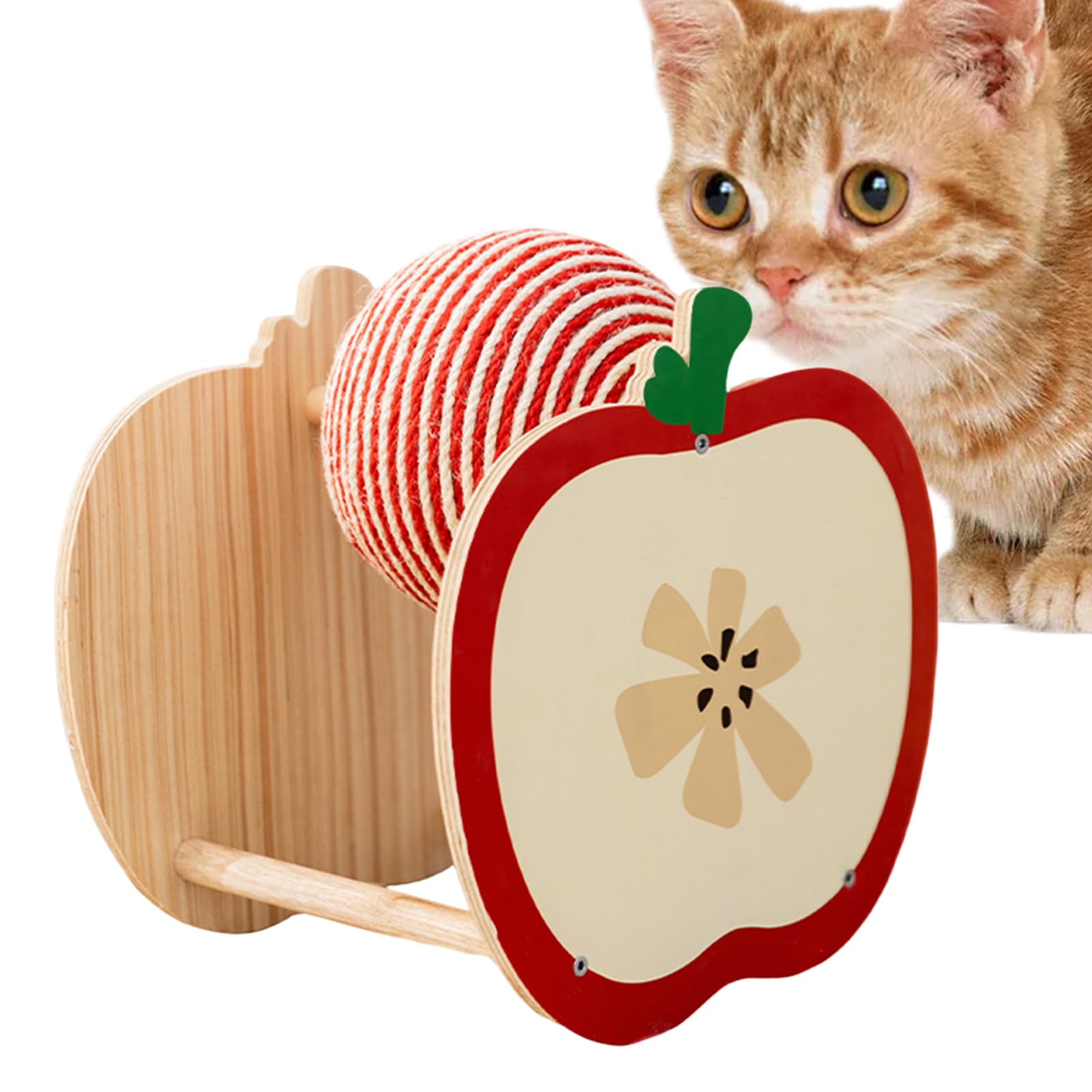 Bola Rascador para Gatos Accesorios Ergonómicos Antimordeduras
