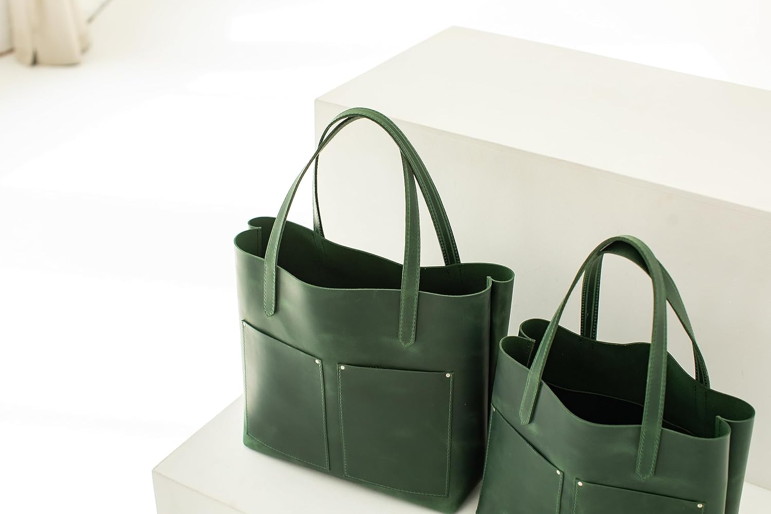 Amazon.com: Green leather tote bag for women shoulder Amazon.com: Green leather tote bag for women shoulder