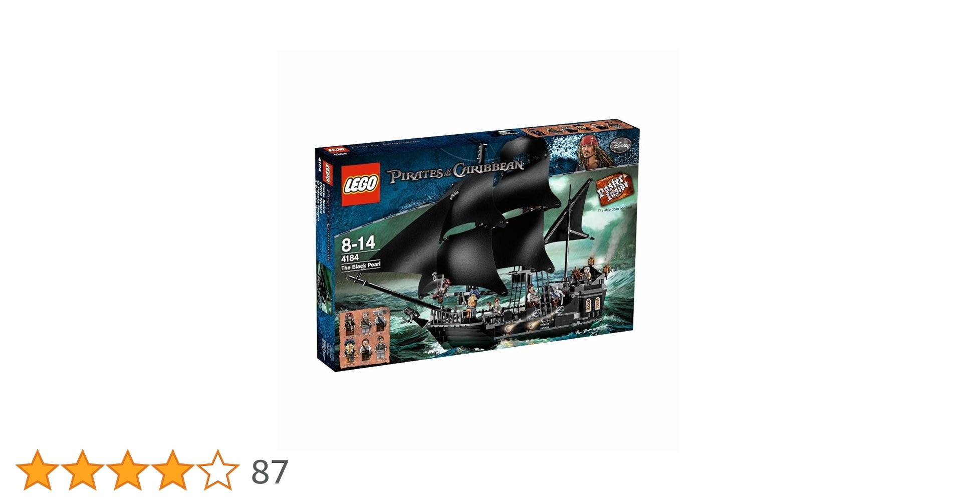 Amazon.co.jp: レゴ (LEGO) パイレーツオブカリビアン ブラック