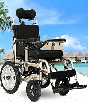 Amazon | 高級電動車椅子全自動折りたたみモビリティパワーチェア