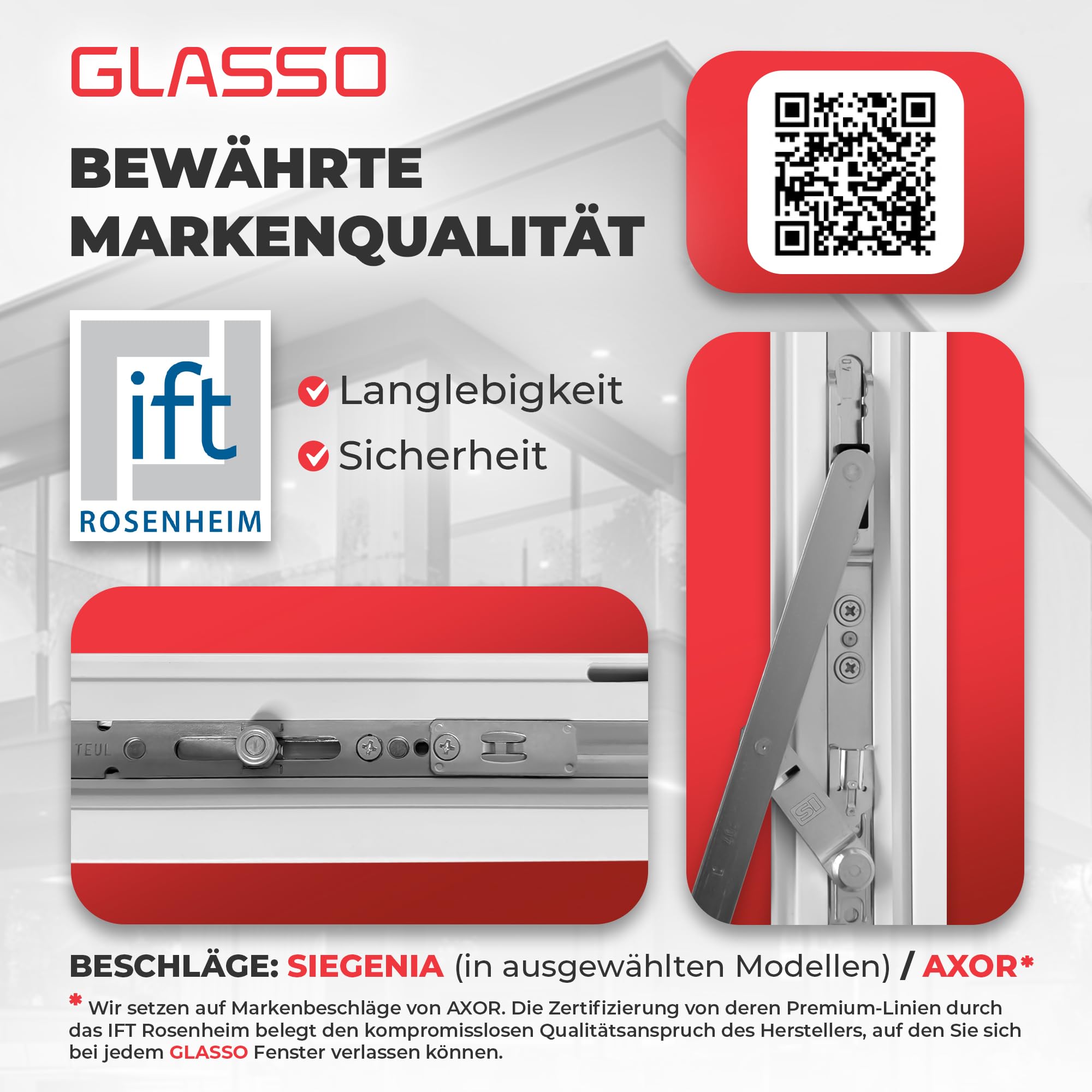 Kellerfenster 50x50 cm 2 fach Verglasung - Alle Größen Kunststofffenster 60mm Profil -Din Links- BxH: 500x500mm Perfekt für Fenster Gartenhaus, Garagenfenster, Hauskeller mit Dreh-Kipp System