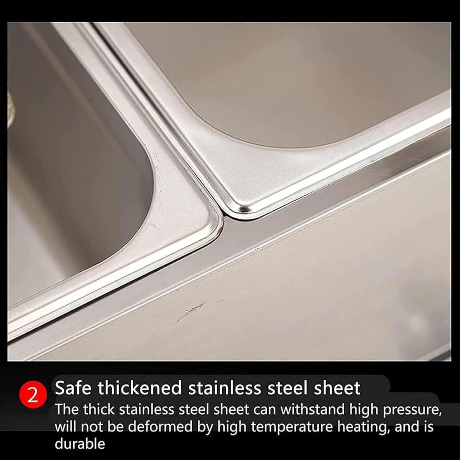 XENITE Commercial Gas Deep Fryer, ountertop Stainless Steel LPG Fryer, French Frie Frying Machine Double Deep Fat Fryer, Restaurant Home Fries Chip with Baskets and Lids,Single