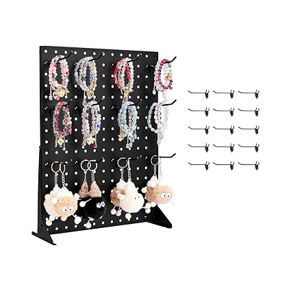 Vevor tabletop pegboard display with hooks