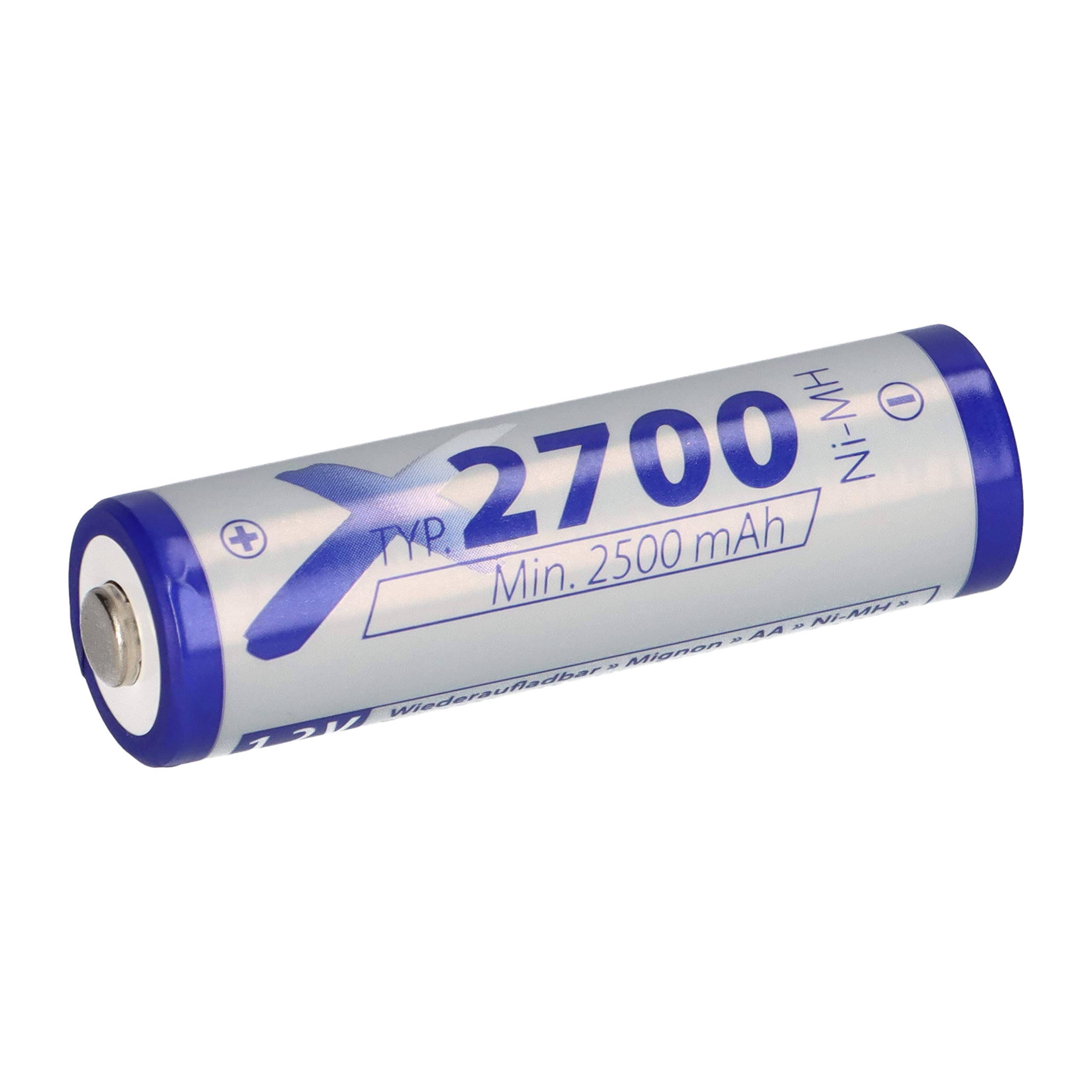Lot de 16 piles AA Ni-MH 1,2 V 2700 mAh + 4 piles