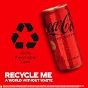 Coca-Cola Coke Zero Sugar Cola Cold Drink | Soft Drink With No Calories | Zero Sugar Drink | Recyclable Can, 300 Ml (Pack Of 6) gallery image