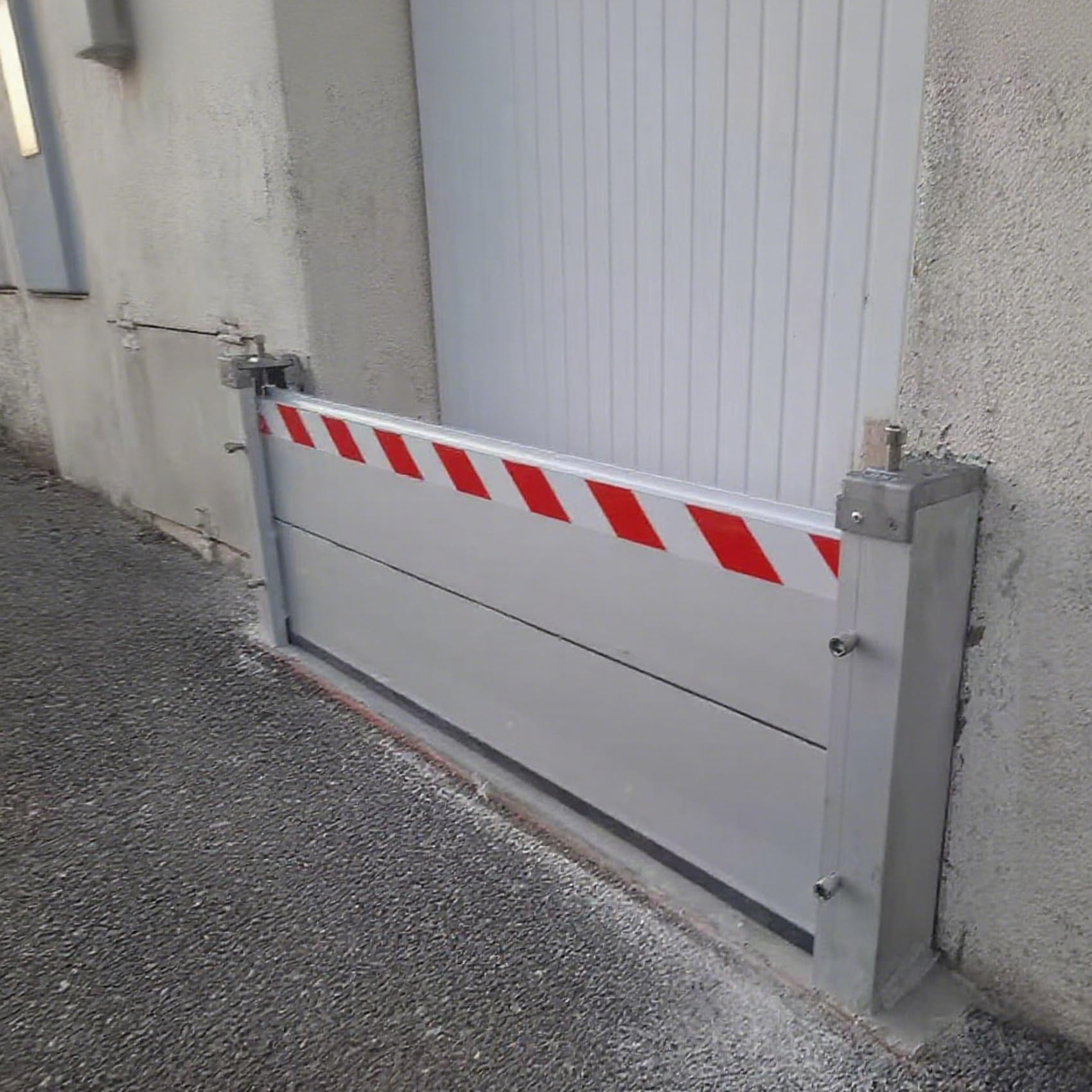 Paratia Antiallagamento Portone Barriera Anti Inondazione Per Esterni 60cm 75cm 85cm 95cm 100cm 105cm 115cm 125cm Barriera Mobile Per Pioggia Garage(105x40cm)