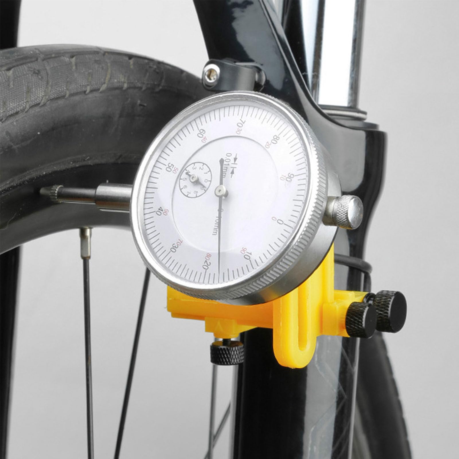 Rad-Zentrierständer, Professioneller Fahrrad-Rad-Zentrierständer, Fahrrad-Rad-Zentrierständer, Fahrrad-Rad-Zentrierständer, Fahrrad-Wartungszubehör (Black)