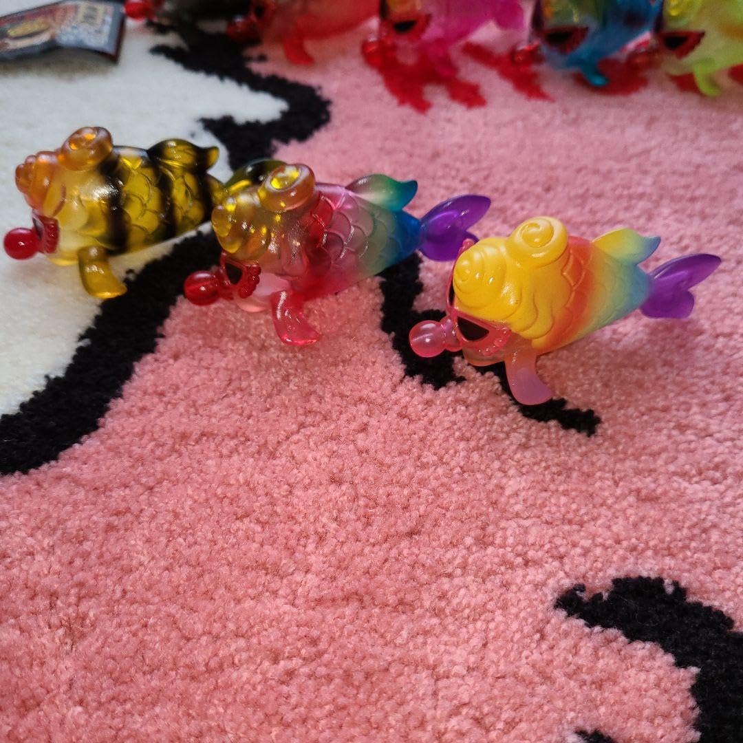 Amazon.co.jp: ヒスミニ 夏祭り 金魚 ミニきん18体 : おもちゃ 