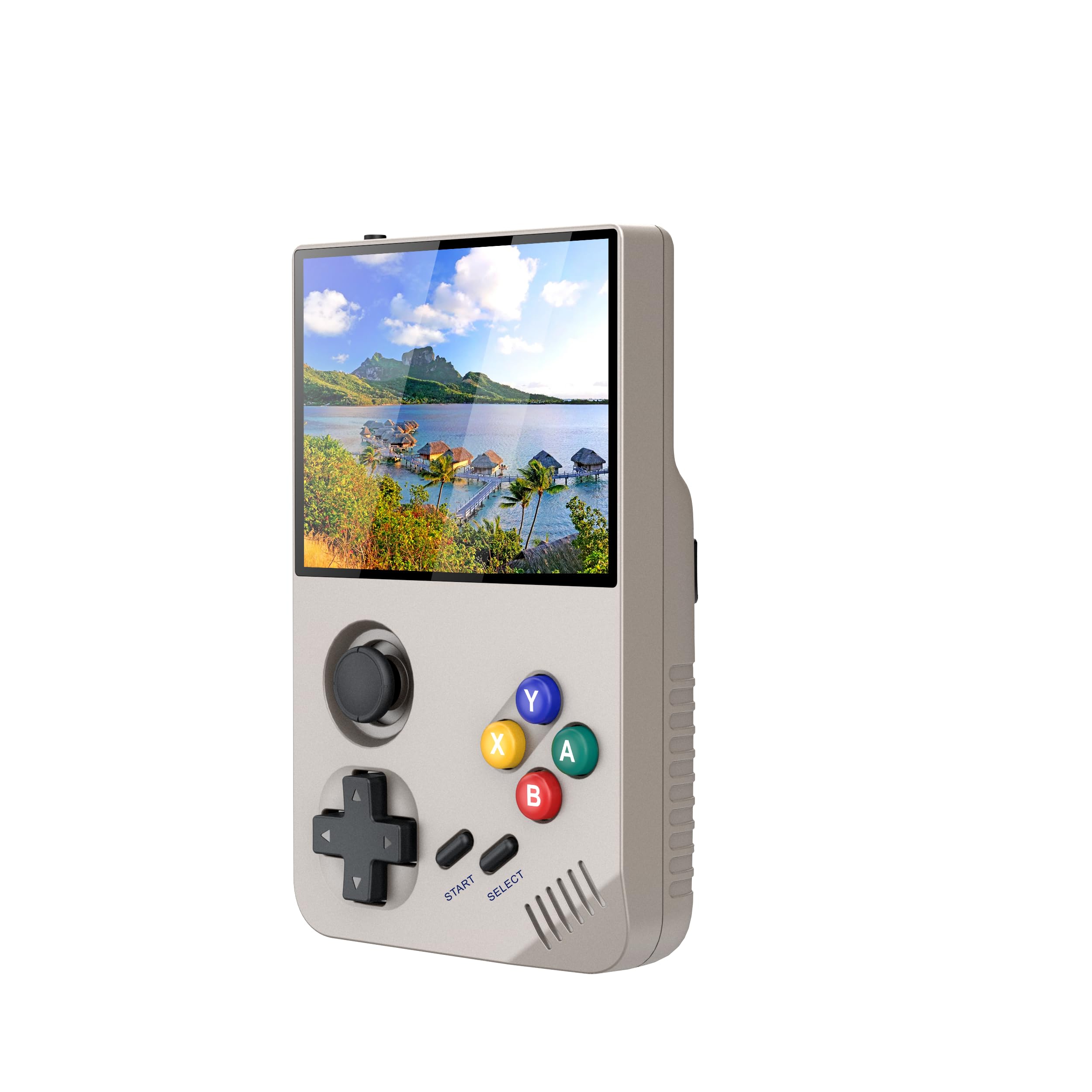 NULA R40S Console di Gioco Portatile Retrò, con Oltre 10000 Giochi 64G+16G, Lettore Video Arcade Retrò con Sistema Linux RK3566 da 4,0 Pollici, Batteria da 4000 MAh E 8 Ore