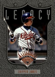 1997 Leaf Baseball Card #189 Chipper Jones