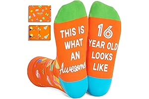 Sweet 16 Birthday Gifts for 16 Year Old Boy or Girl, Socks for 16th Birthday