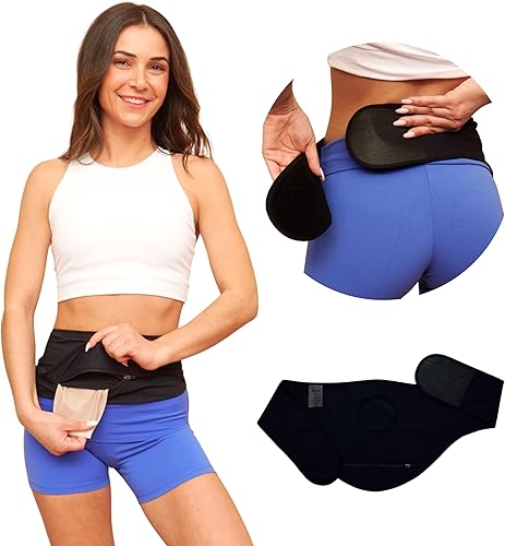 Miniatura 1 de Fundas para bolsas de ostomía para mujer, cinturón de colostomía, aprobado por la FSA y la FHA, bolsa para estomía, funda de illeostomía, bolsa para