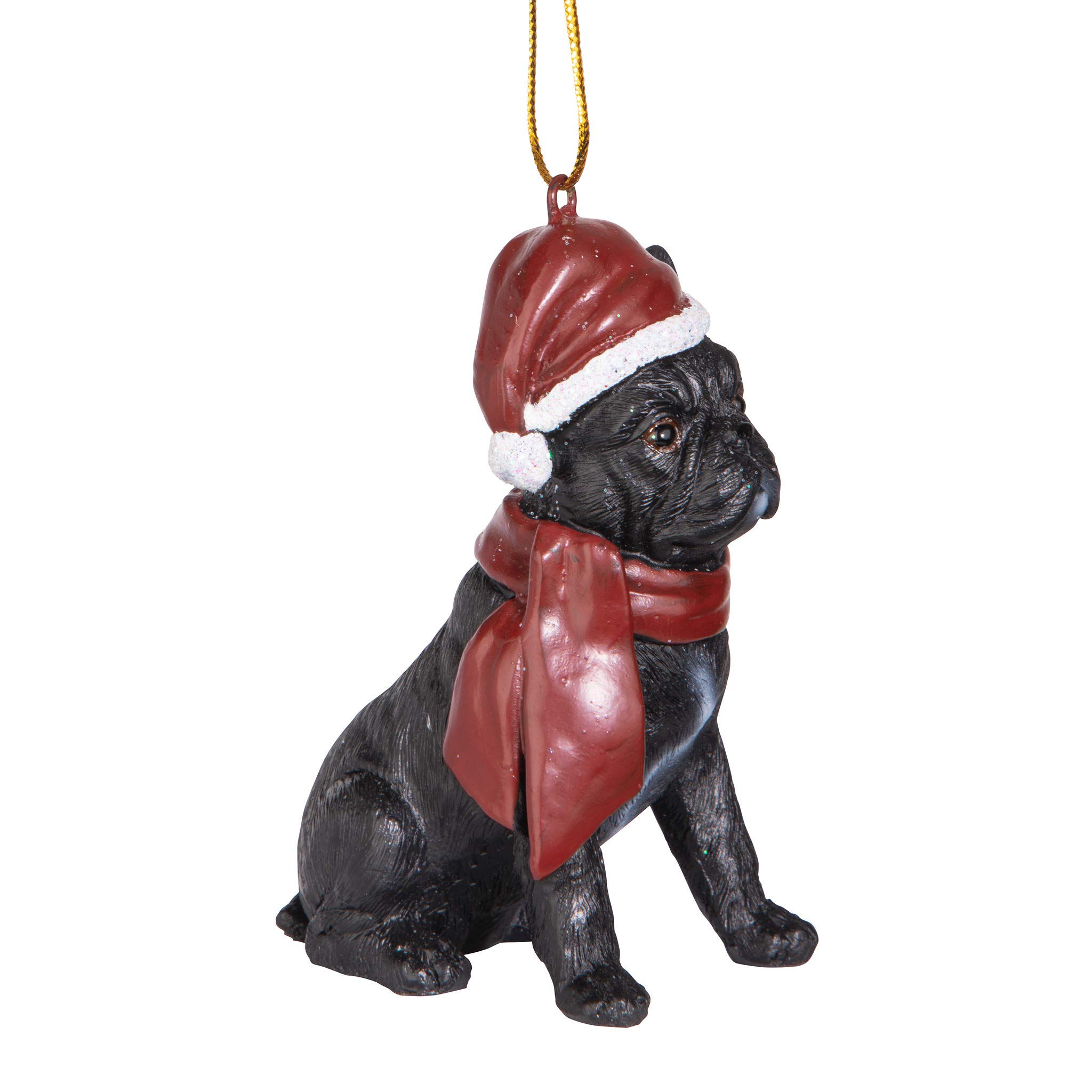 Christmas Ornaments - Xmas French Bulldog Holiday Dog Ornaments - Christmas Decorations, Full Color - Image 2