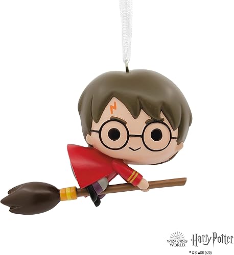 Miniatura 4 de Hallmark Harry Potter Quidditch Adorno de Navidad, multicolor, 0002HCM9463